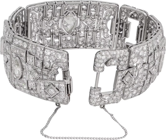 26 Carat Natural VS-SI Diamond Bracelet