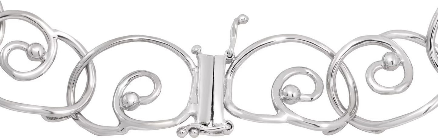 Diamonds necklace in 18k white gold approx. 9.00 carats diamonds.