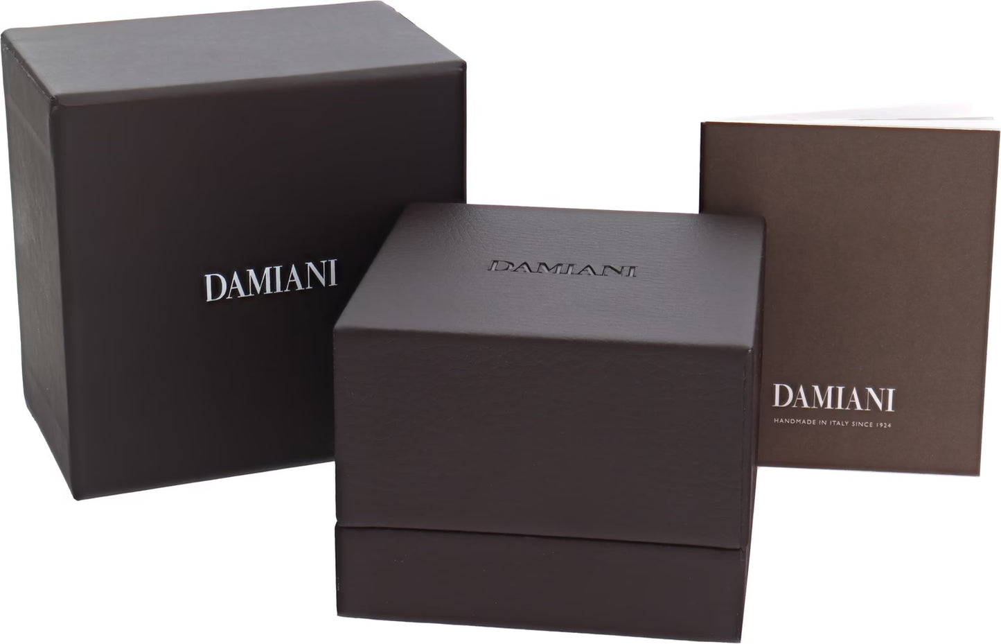 Damiani Zig-Zag Diamond Earrings in 18k white gold