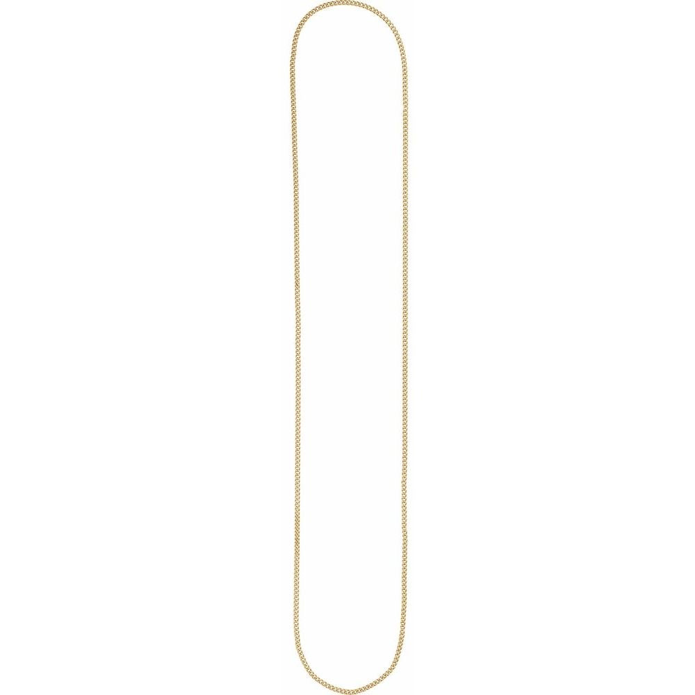 14K Gold-Filled 2.25 mm Curb 30" Chain