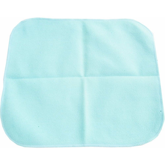 10" x 9" Gembright Blue Lintless Polishing Cloth