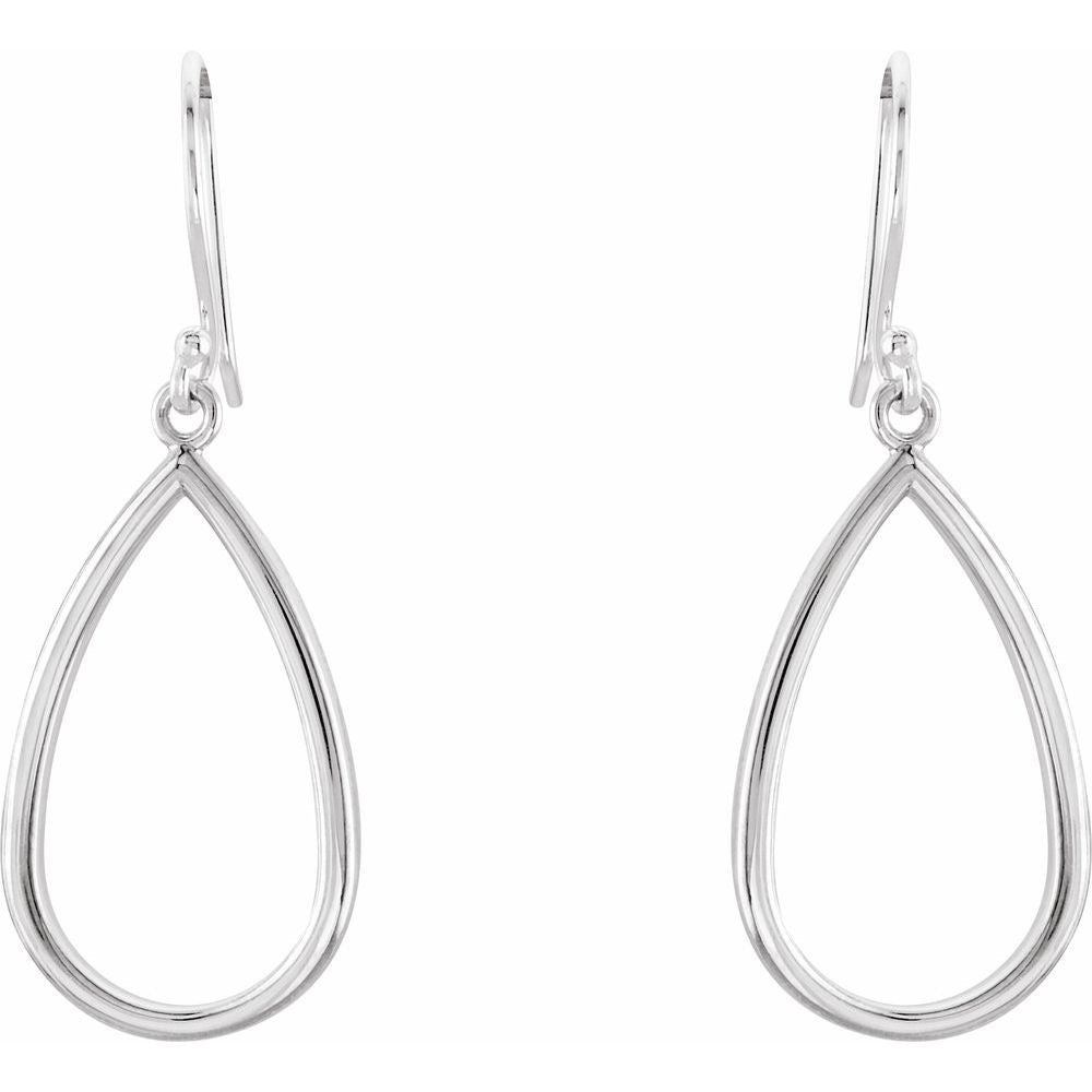 Sterling Silver Teardrop Earrings