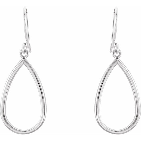 Sterling Silver Teardrop Earrings