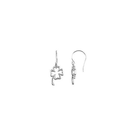 Sterling Silver Clover Earrings